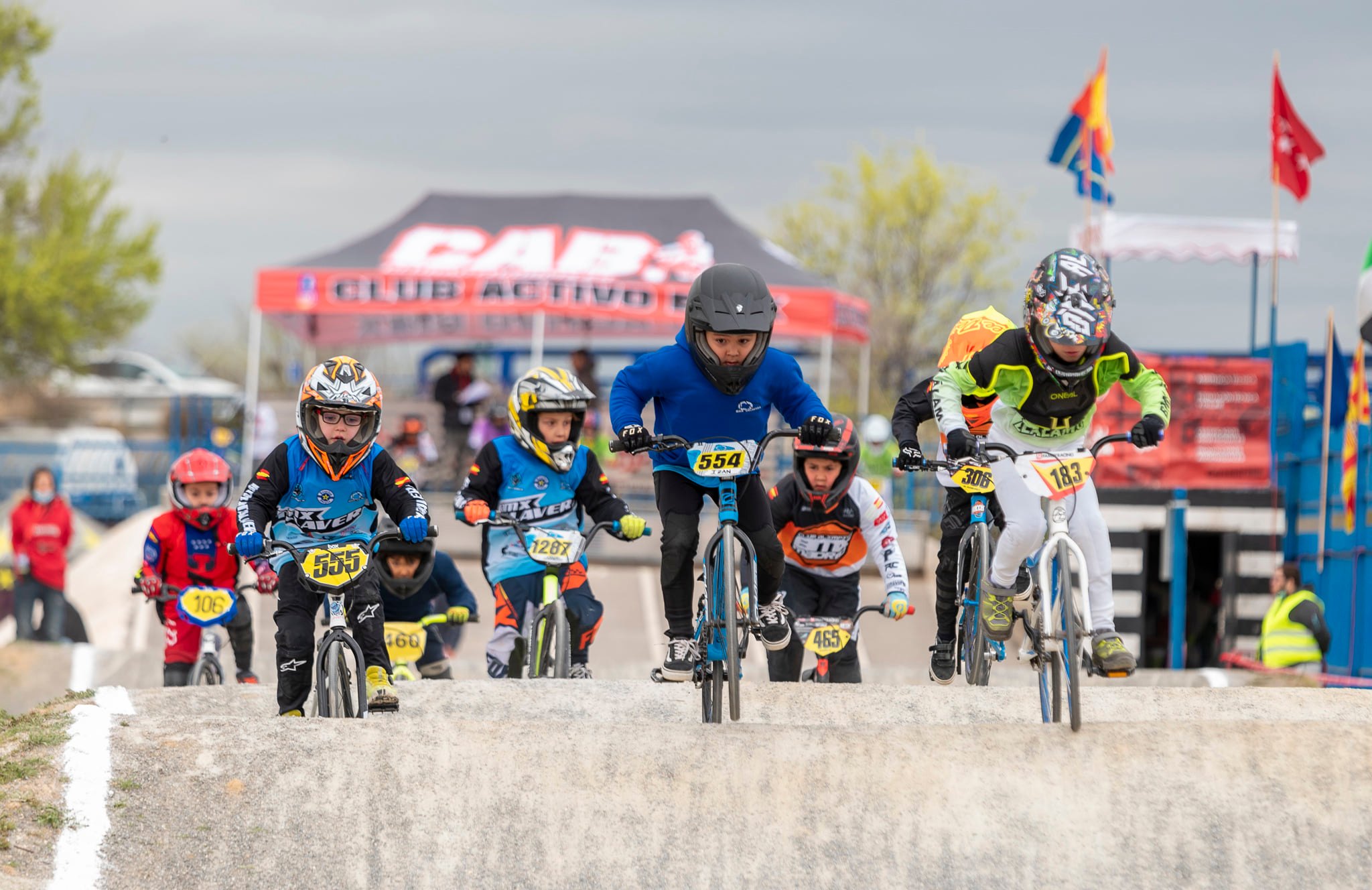 El BMX talaverano conquista seis metales en la tercera prueba de la Copa de Madrid